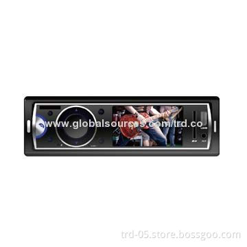 Car MP5 Player, 3" TFT Screen, In-dash FM Radio, USB/SD/MMC, Remote Control with 2-way Video Output